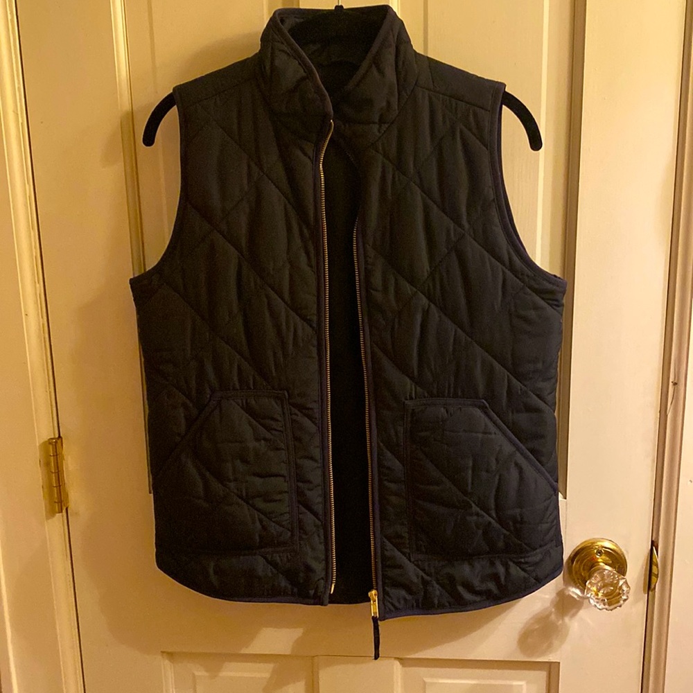 J Crew black vest